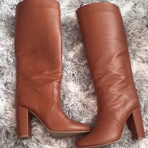 Express Brown heel boots